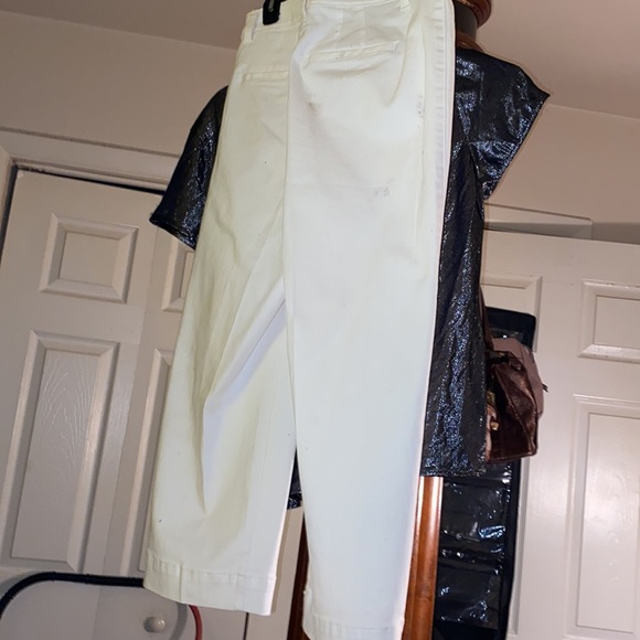 White capri jeans 3 pocket nice with flash without flash pic - Picture 8 of 8